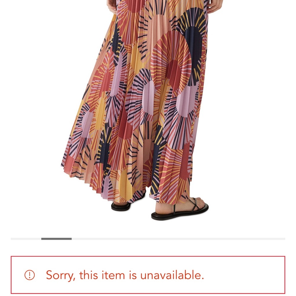 ba&sh Colorful Abstract Maxi Skirt - Picture 2 of 11